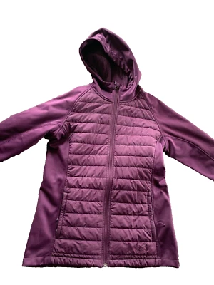 Under Armour Women’s Storm Hooded Full Zip Jacket Medium Purple Primaloft Poly - Image 1 of 4