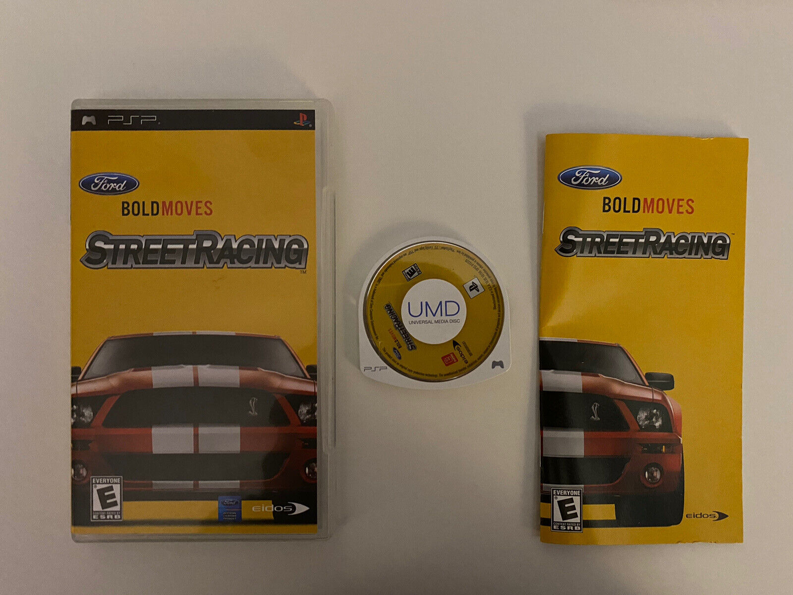 Ford Bold Moves Street Racing (Sony Playstation PSP, 2006) AUTHENTIC