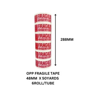 M-ONE TUBE Opp Tape Clear 48mm - Picture 1 of 6