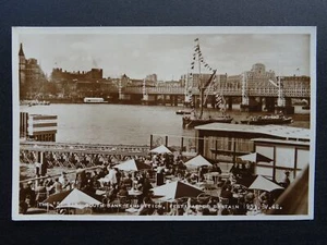 Festival de Londres de Gran Bretaña THE 51 BAR South Bank 1951 RP postal - Imagen 1 de 3