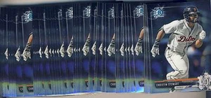 (94) 2017 Bowman Chrome CHRISTIN STEWART Rookie LOTE TODO CROMO BP148 Tigers - Imagen 1 de 1