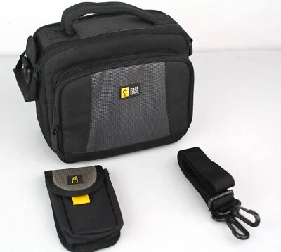 Case Logic Camera Camcorder Bag Black w/ Phone Case  - Image 1 of 4