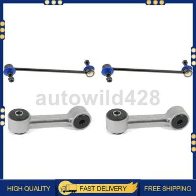 4PCS Mevotech Sway Bar Link Kit Front Rear For BMW Z4 2003 2004 2005 2006 2007 - Image 1 of 4