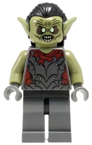 Lego Moria Orc 9473 Olive Green The Hobbit and The Lord of the Rings Minifigure - Picture 1 of 2