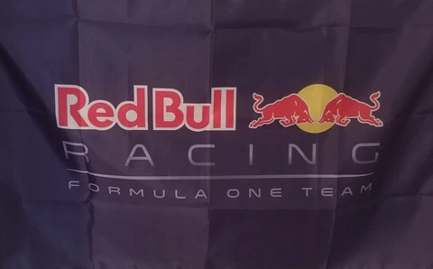 2023 Red Bull Formula 1 Racing Team Flag Logo Sport Event 2 x 3 ft size Fan Made Cover