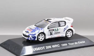 Cm's 1/64 Rally Car Collection SS.8.5 Peugeot 206 1999 Nº14 Tour de Corse WRC - Imagen 1 de 4