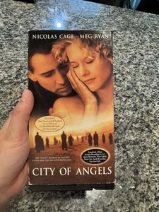 City of Angels (VHS 1998) Nicholas Cage, Meg Ryan TESTED - Imagen 1 de 5