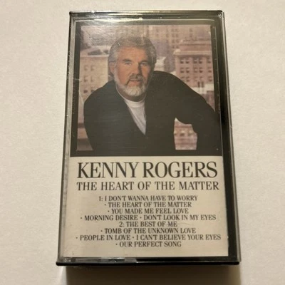 Kenny Rogers SEALED Cassette - The Heart of the Matter  1985 - Image 1 of 4