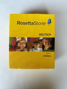 Rosetta Stone German Deutsch Version Level Version 3 Personal Edition - Picture 1 of 4