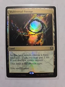 Multiiversal Passage (Foil) - Spider-Man - Rare - Land - MTG - Bild 1 von 1