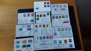 Schweiz - kleines Lot Briefe - überw. Sätze Pro Patria und Pro Juventute - Bild 1 von 4