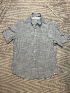 Chaps Seacoast Wash Men’s Shirt Large Blue 100% Cotton New No Tags - Picture 1 of 4