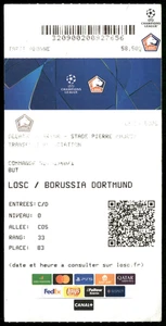 Ticket 2025 LOSC Lille vs. Borussia Dortmund Champions League 38694 - Bild 1 von 2