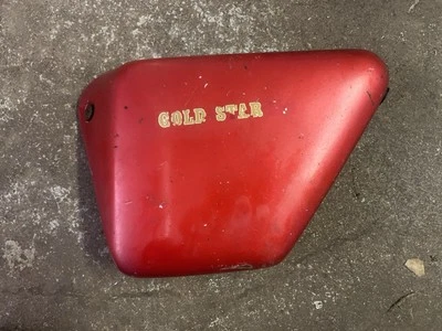 Bsa 500 Victor Trail 1971 B25 B50 B50T Gold Star cubierta lateral izquierda Foto 1 de 4