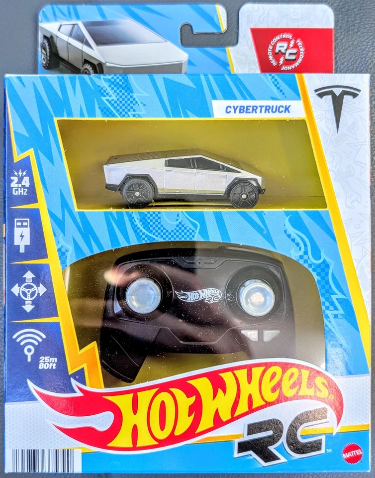 Hot Wheels TESLA CYBERTRUCK RC Control Remoto Diecast Nuevo Envío Gratuito Foto 1 de 1