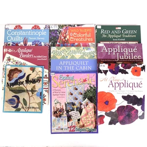 Posten 9 Applikationen Quiltbücher Muster Softcover Kimball McCall's C&T Williams - Bild 1 von 8