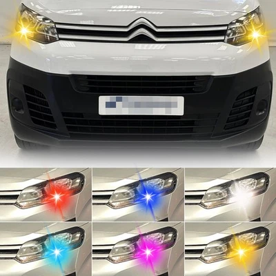For Citroen Dispatch III 2016-Onwards 2x Daytime Running Light W21/5W 7443 Bulbs - Image 1 of 4