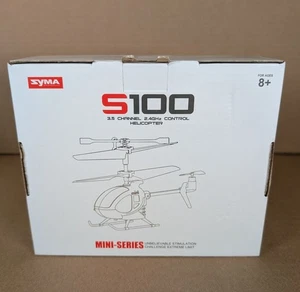 SYMA S100 Mini RC Helicopter with Gyro Stabilizer, Altitude Hold, 3.5 Channel... - Picture 1 of 3
