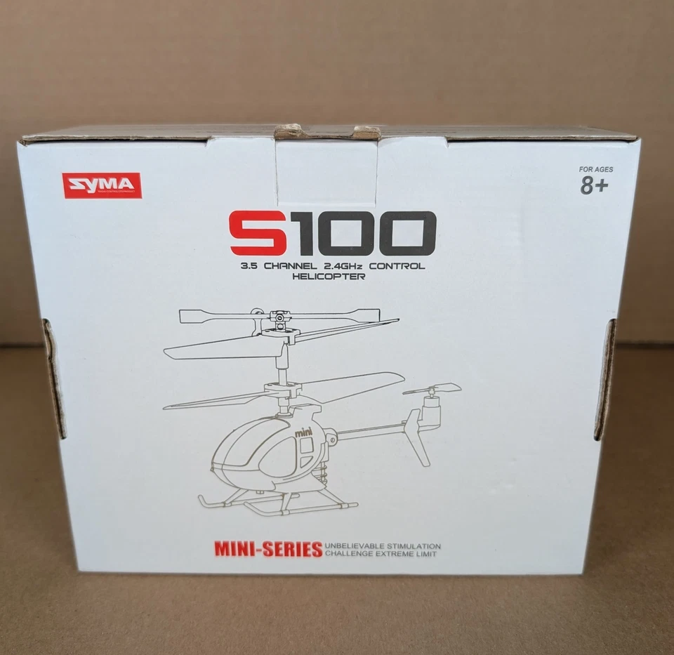 SYMA S100 Mini RC Helicopter with Gyro Stabilizer, Altitude Hold, 3.5 Channel... - Image 1 of 3