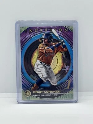 2022 Bowman Inception Dauri Lorenzo 1st Inception Houston Astros #33 - Image 1 of 4