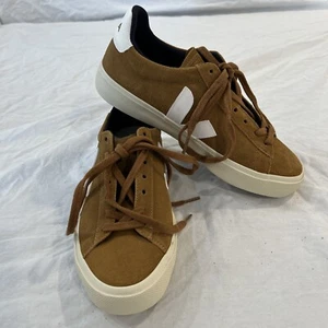 Veja Campo Sneakers da donna in camoscio, taglia 9, marrone - Foto 1 di 12