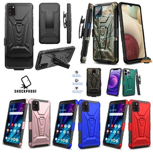 For Motorola Moto G Stylus 5G 2023 Hybrid Kickstand Belt Clip Holster Case Cover - Picture 1 of 37