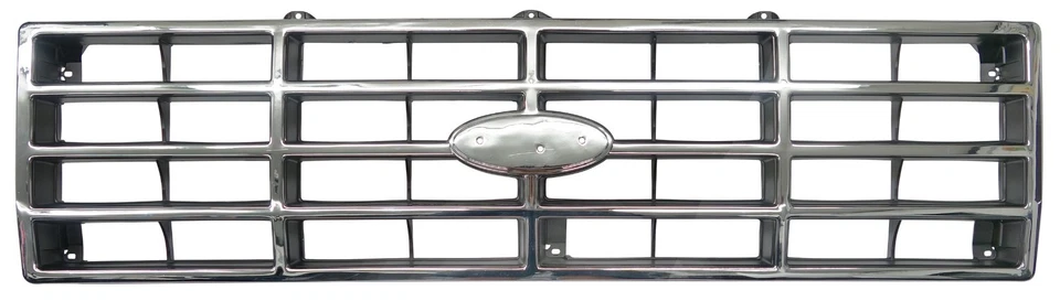 Camión Ford 1982 1983 1984 1985 1986 y parrilla Bronco cromada y negra # 82F-8201-bc Foto 1 de 1