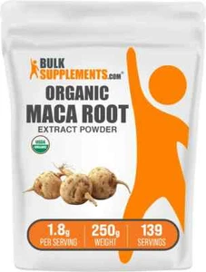 Bulk Supplements Organic Maca Extract Powder 8.8 oz EXP 03/2028 - Picture 1 of 2