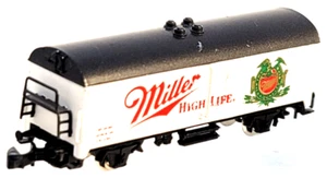 Z Scale Marklin MiniClub 2402M Miller Genuine Draft Beer CarDB NIB red label #1 - Picture 1 of 6