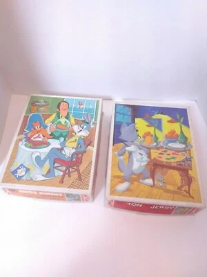 2 Rompecabezas Whitman 100 Piezas Bugs Bunny & Tom & Jerry De Colección - COMPLETOS  Foto 1 de 4