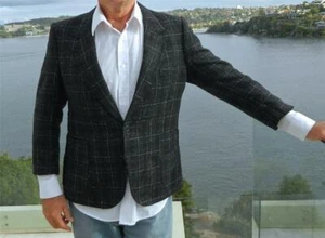 VINTAGE Gentlemens Clothier Ron Bennett 1970s-80s Original Sports Retro Jacket - Picture 1 of 3