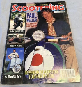 Paul Weller Cover Original Scootering Magazine August 1997 - Picture 1 of 3