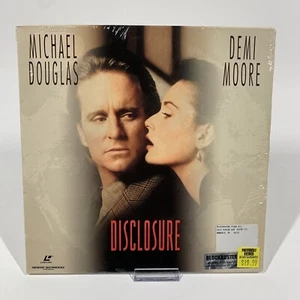 Disclosure Laserdisc 1995 Michael Douglas Demi Moore Widescreen Extended Play LD - Foto 1 di 5