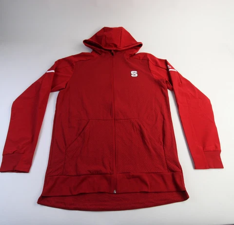 NC State Wolfpack adidas Climalite Jacket Men's Red New Cover