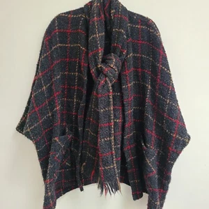 Weave of the Irish Wool Cape Schal Poncho 90 % Wolle - Bild 1 von 5