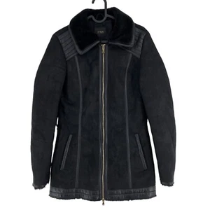 GUESS Negro Sobre Abrigo Chaqueta Talla XS - Imagen 1 de 11