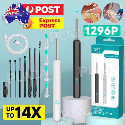 Ear Cleaner Ear Wax Remover Camera Cleaning Removal Pick Tool with Light Scoop - image 1 of 4