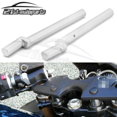 Elevador de manillar de 41 mm para Suzuki Hayabusa (GSX1300R) 1999-2007 12 mm tirar hacia atrás Foto 1 de 4
