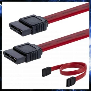 CAVO SATA 2 PER HARD DISK INTERNO 2.5 3.5 SSD DVD CAVETTO PC SERIAL ATA II CORTO - Afbeelding 1 van 5
