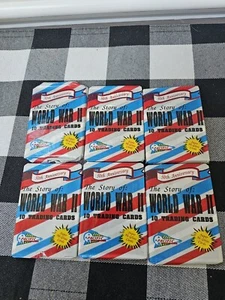 1992 World War II 50th Anniversary Trading Cards WW2 By Pacific (lot Of 6) - Picture 1 of 3