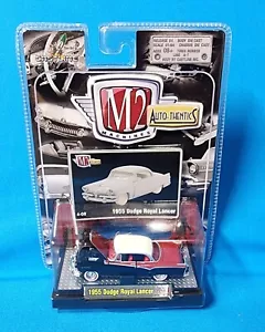 2008 M2 Machines Auto-Thentics 1:64 Die-Cast 1955 Dodge Royal Lancer 08-38 NOS - Picture 1 of 9