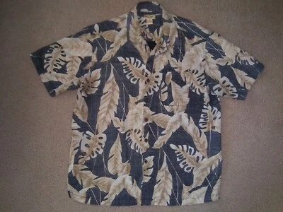 Panama Jack Mens Hawaiian Shirt - Beautiful Floral Stylish Beach Wear Gear Layer - Image 1 of 4