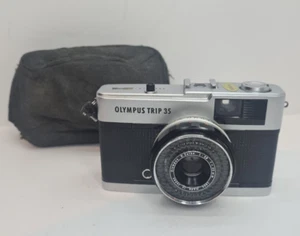 Vintage Olympus Trip 35 Classic Film Camera w/ D. Zuiko 40mm F/2.8 Lens & Case - Picture 1 of 18
