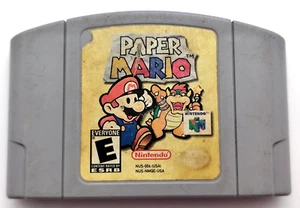 Paper Mario (Nintendo 64 N64, 2001) *Nur Karton* Original getestet! Gebrauchsspuren - Bild 1 von 6