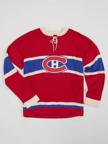 Montreal Canadiens NHL 1951 Heritage Sweater Jersey Tricolore Sports (XL) Cover