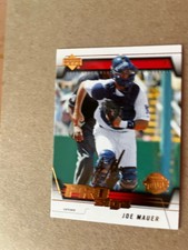 JOE MAUER 2005 UPPER DECK GOLD PRO SIGS #47 NMMT MINNESOTA TWINS