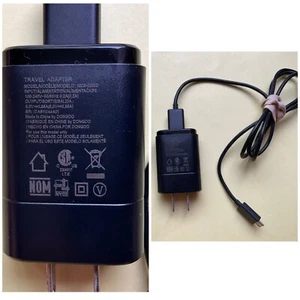 LG Travel Adapter and Micro USB Cable Model: MCS-02WD - Picture 1 of 3