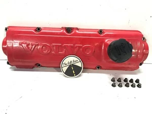 91-95 Volvo red B230ft Valve Cover redblock turbo OEM USED - Picture 1 of 6