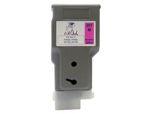 Cartucho compatible InkOwl 300 ml para CANON PFI-207M MAGENTA iPF680 685 780 785 - Imagen 1 de 1