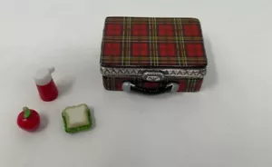 Plaid Lunch Box PHB Porcellana Scatola con Cerniera - Midwest of Cannon Falls Senza Scatola - Foto 1 di 11